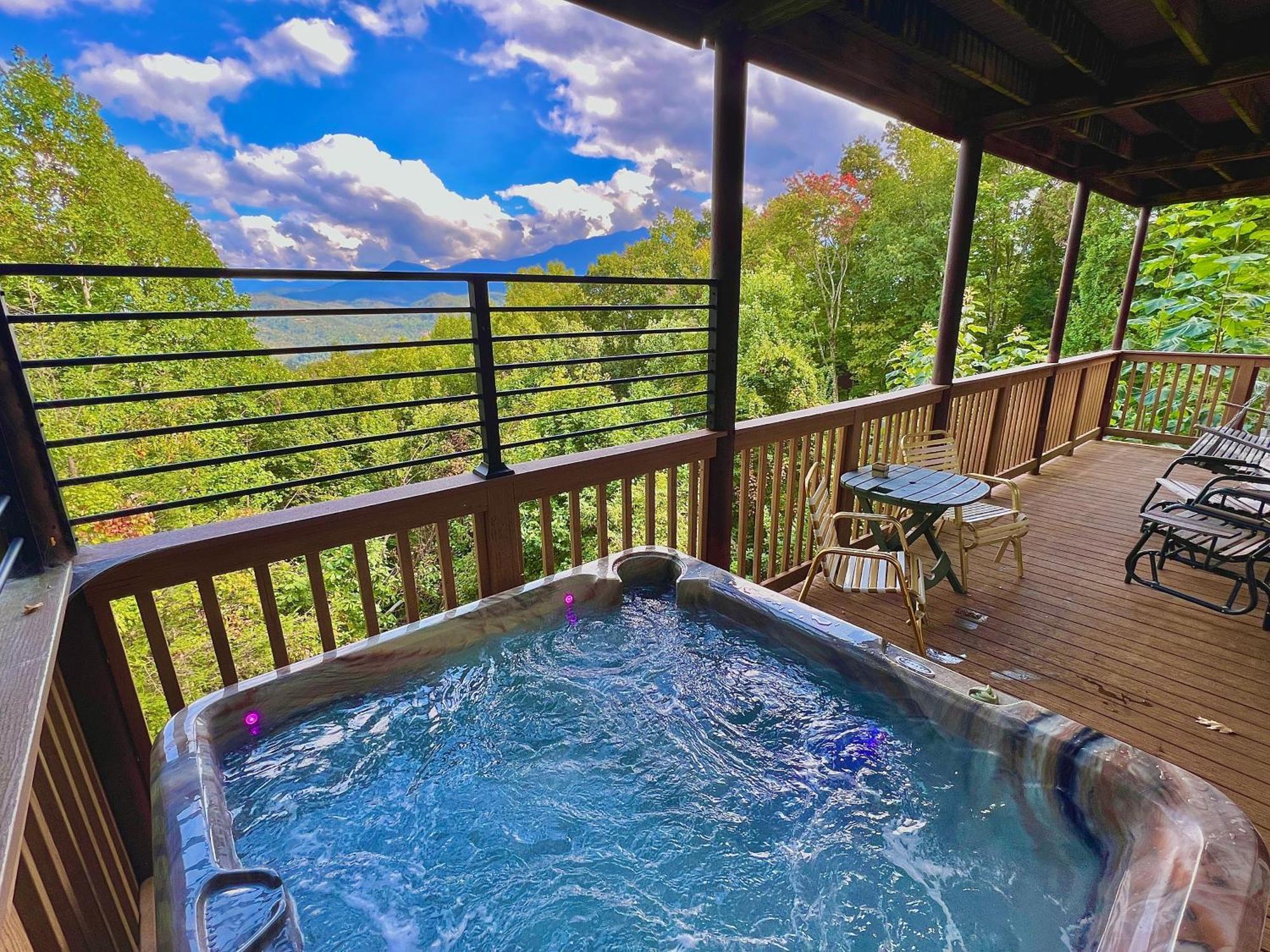 Bear Cave Villa Gatlinburg Bagian luar foto